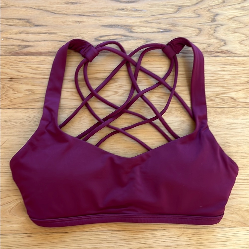 lululemon Free to Be Strappy Bra size 4